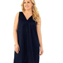 Exquisite Form Short Gown - Navy