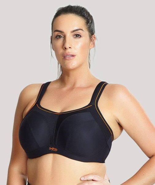 Sculptresse Non Padded Underwired Sports Bra - Mango – Big Girls Don't Cry  (Anymore)