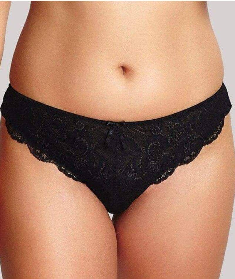 Panache Andorra Thong - Black Knickers 