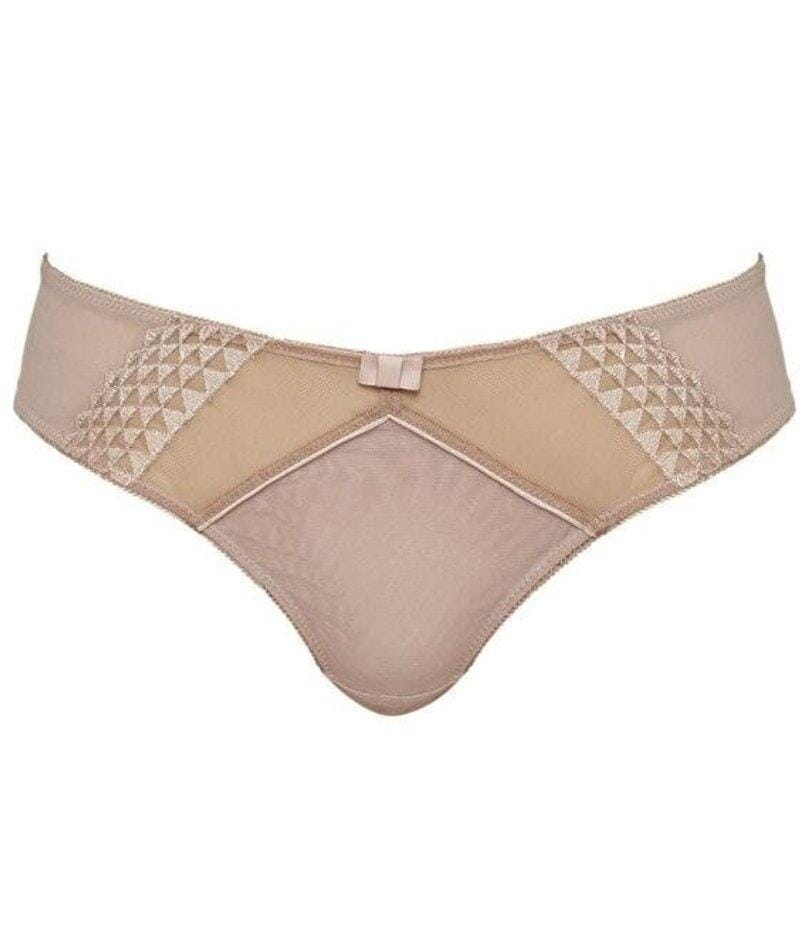 Panache Asher Brazilian Brief - Latte Knickers 