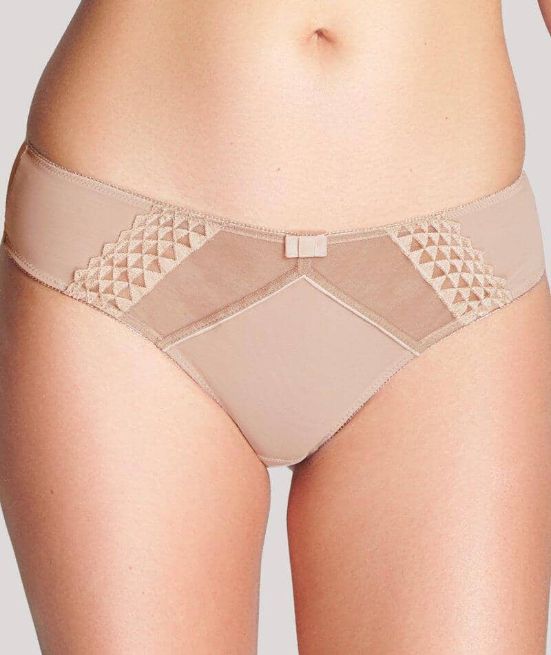 Panache Asher Brazilian Brief - Latte Knickers  