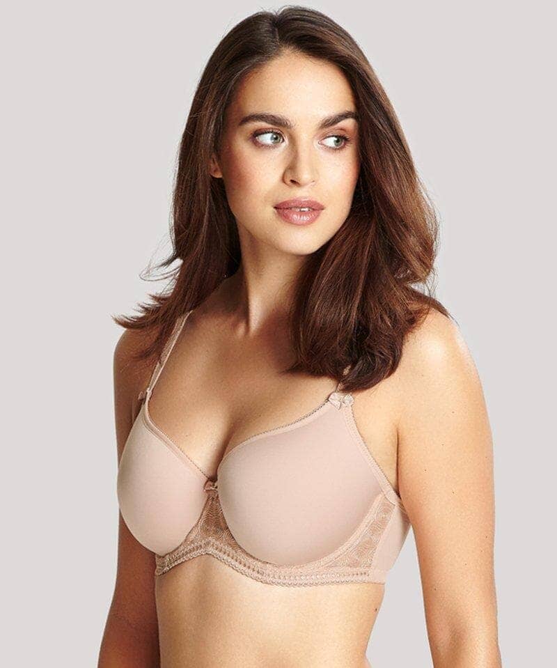 Panache Cari Moulded Spacer Underwired T-Shirt Bra - Champagne Bras 