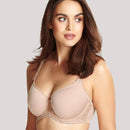 Panache Cari Moulded Spacer Underwired T-Shirt Bra - Champagne