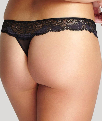 Panache Clara Thong - Black Knickers 