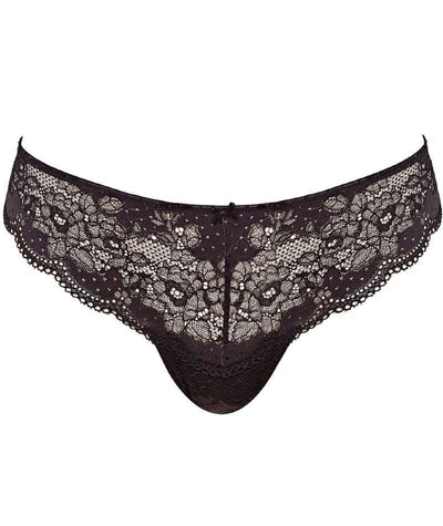 Panache Clara Thong - Black Knickers 