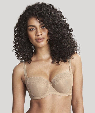 Panache Jasmine Underwired Balconnet Bra - Caramel Bras 