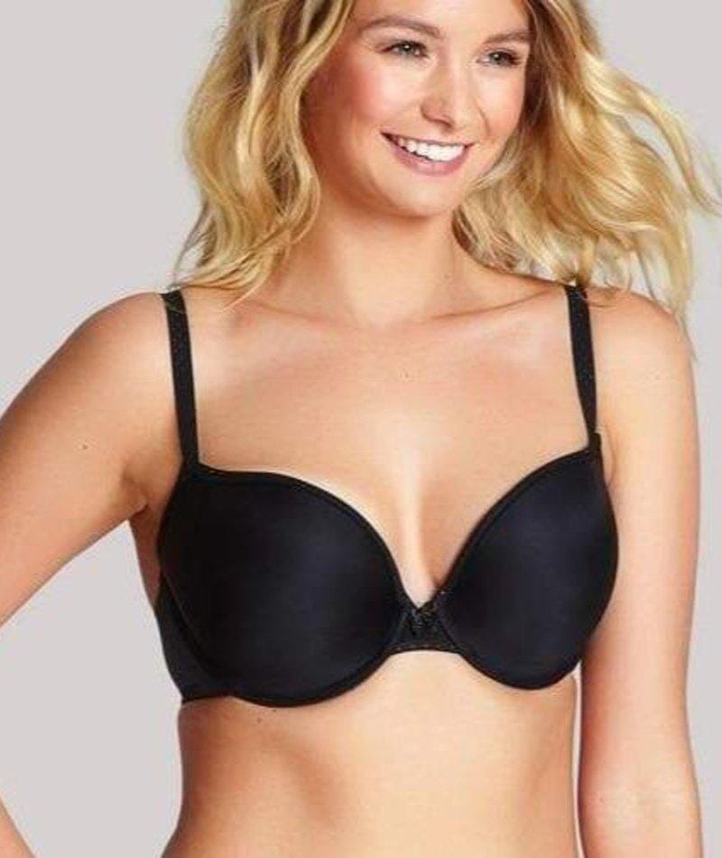 Panache Koko Moulded Plunge Underwired Bra - Black Bras 