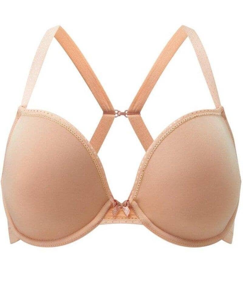 Panache Koko Moulded Plunge Underwired Bra - Caramel Bras 