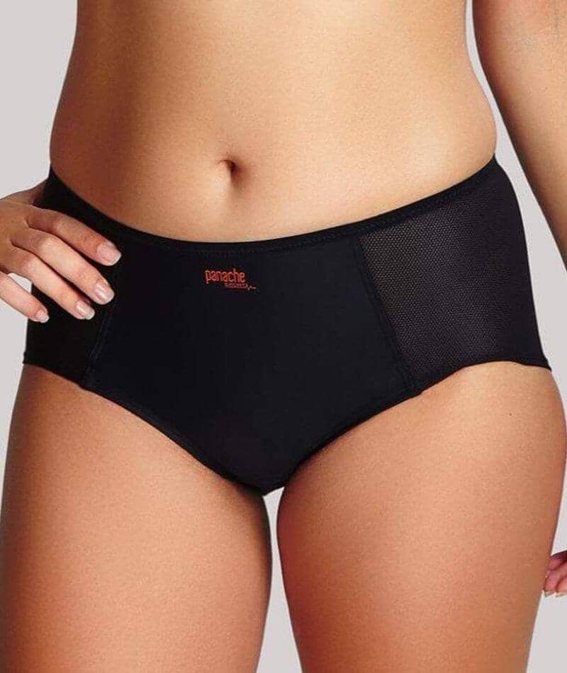 Panache Sport Sports Short - Black Knickers  