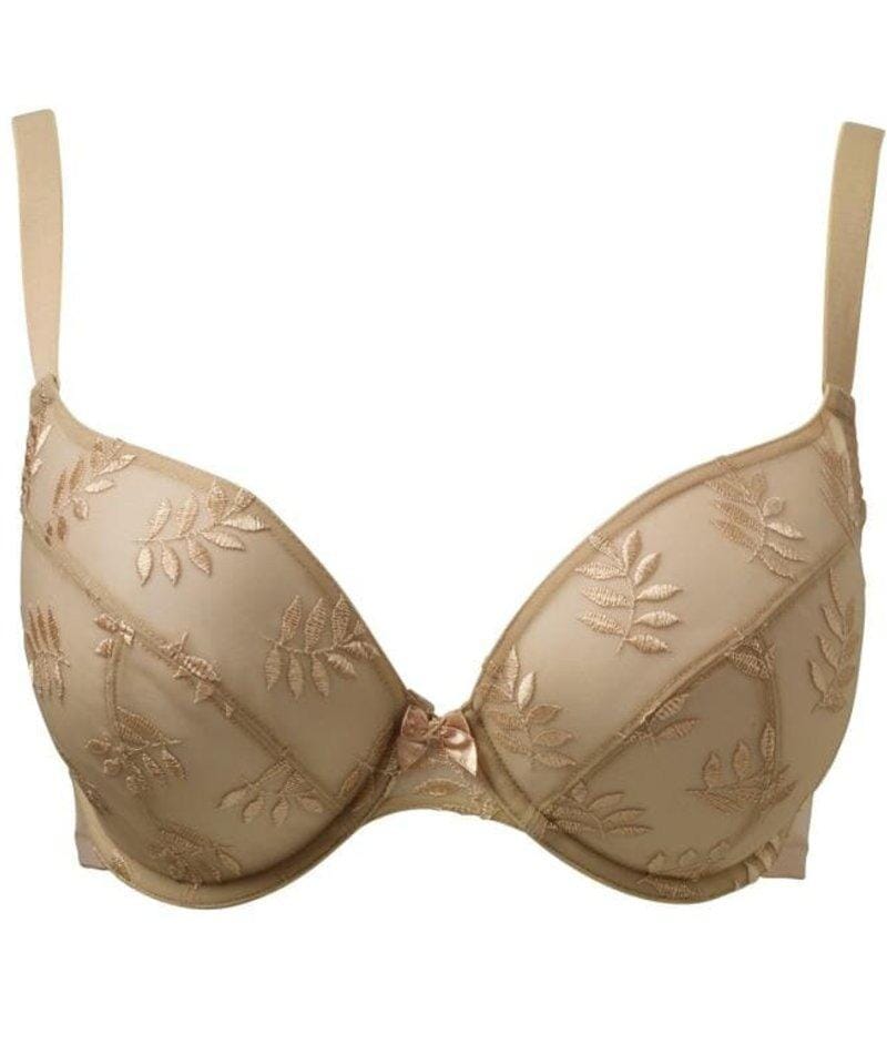 Panache Tango Underwired Plunge Bra - Nude Bras 