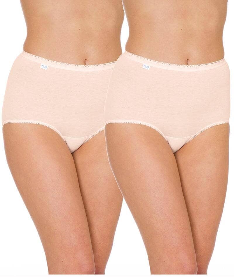 Sloggi Maxi Brief 2 Pack - Fresh Powder Knickers 