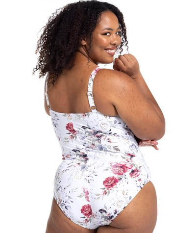 Artesands Clementine Hayes D-DD Cup One Piece Swimsuit - White Swim 