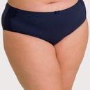 Ava & Audrey Jacqueline Full Brief with Lace - Sapphire