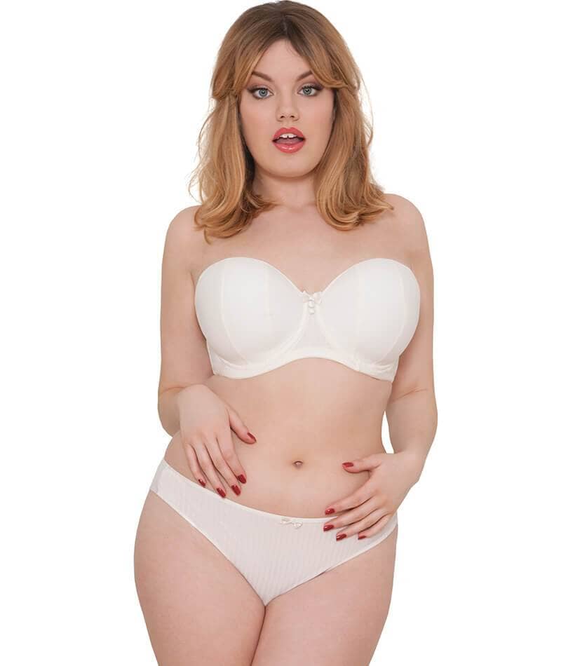 Curvy Kate Luxe Strapless Bra - Ivory Bras 