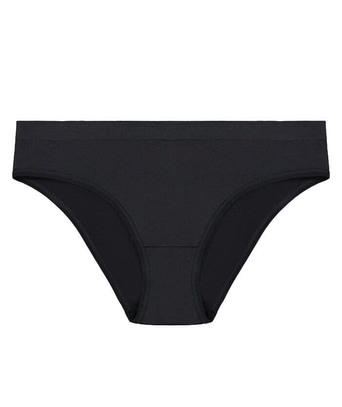 Bendon Everyday Seamless Bikini Brief - Black Knickers 