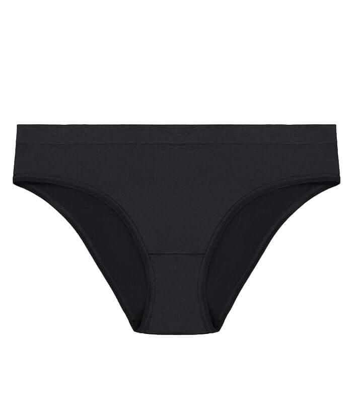 Bendon Everyday Seamless Bikini Brief - Black Knickers 