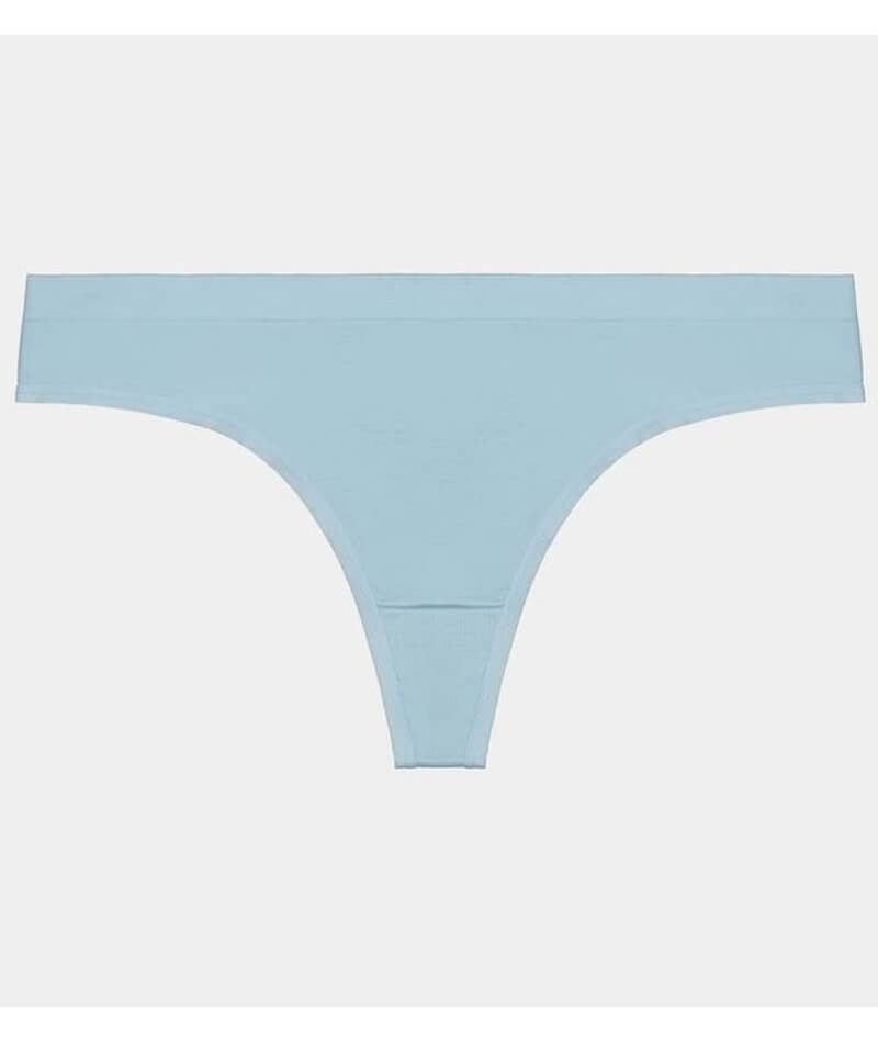 Bendon Everyday Seamless Thong Brief - Cool Blue Knickers 
