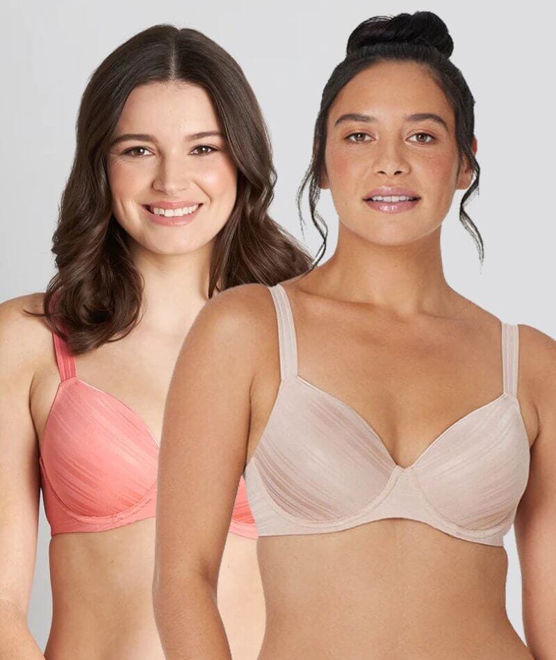 Bendon Rita Full Coverage Contour Bra - Latte/Lantana Bras 