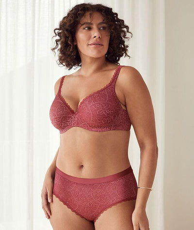 Berlei Barely There Lace Contour Bra - Copper Rouge Bras 