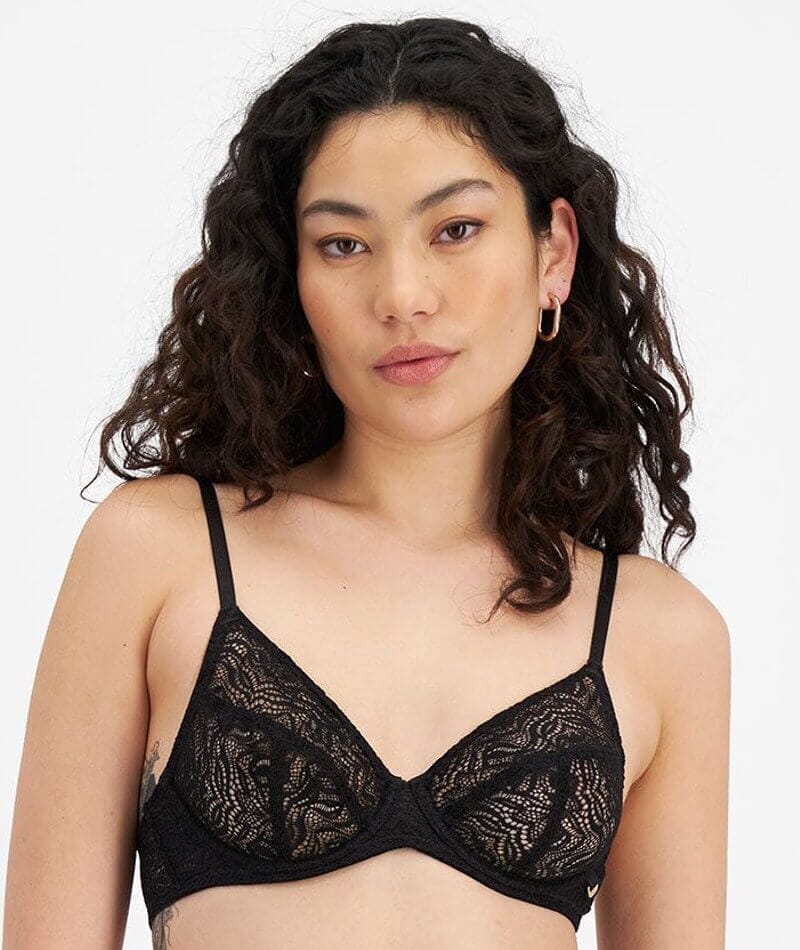 Berlei Because Lightweight Bra Black Big Girls Don t Cry Anymore 