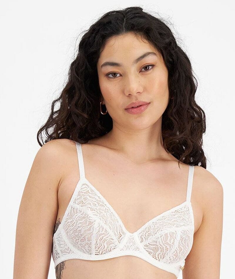 Berlei Because Lightweight Bra White Big Girls Don t Cry Anymore 