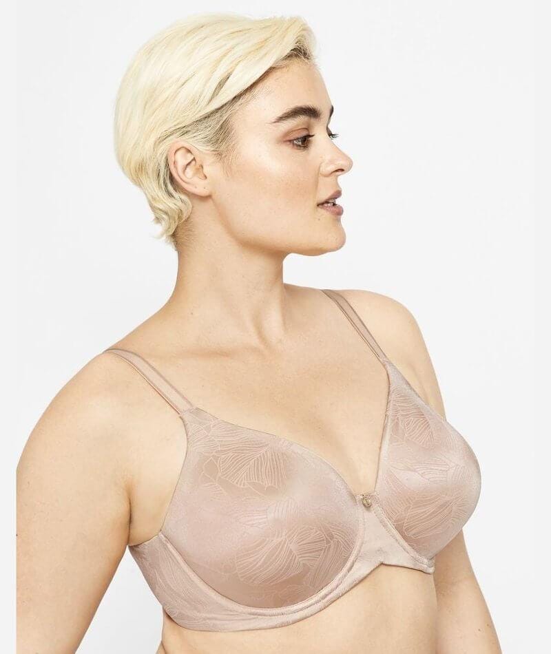 Berlei Lift and Shape Non-Padded Underwire Bra - Contemporary Floral Pearl Nude Bras 