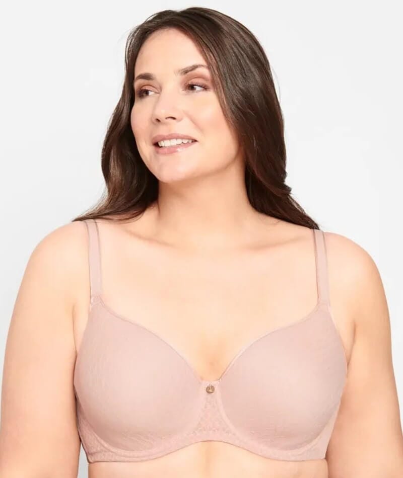 Berlei Lift & Shape T-Shirt Mesh Bra - Nude Lace Bras  
