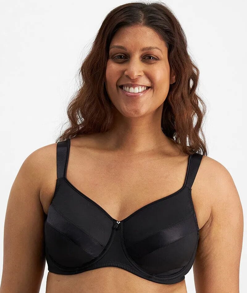 Berlei Minimising Comfort Bra - Black Bras 