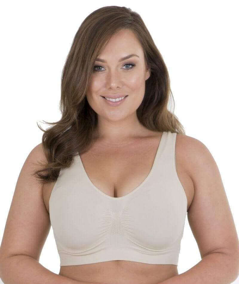 Sonsee High Back Comfort Bra - Nude Bras 