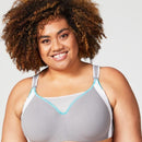 Cake Maternity Zest Flexi Wire High Impact Maternity & Nursing Sports Bra - Grey