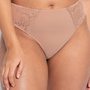Curvy Kate Centre Stage Deep Thong - Latte