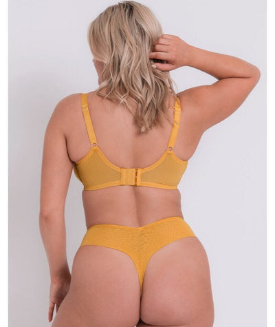 Curvy Kate Centre Stage Deep Thong - Turmeric Yellow Knickers 