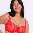 Curvy Kate Elementary Balcony Bra - Red/Pink