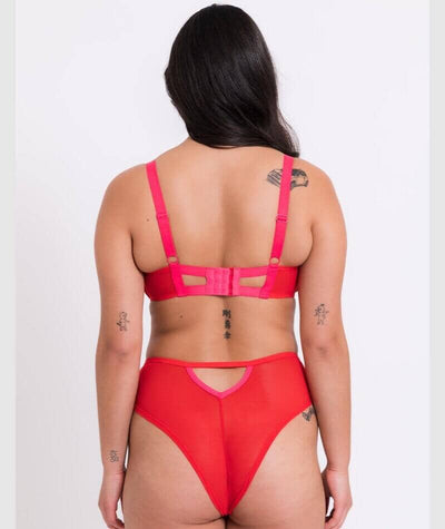 Curvy Kate Elementary Balcony Bra - Red/Pink