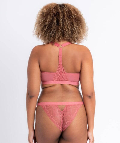 Curvy Kate Front and Centre Wirefree Bralette - Rose Bras 