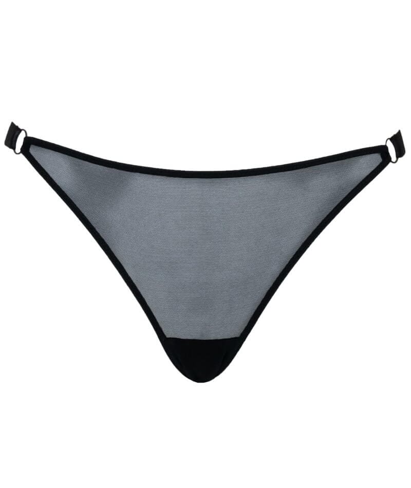 Curvy Kate Front and Centre Brazilian Brief - Black Knickers 