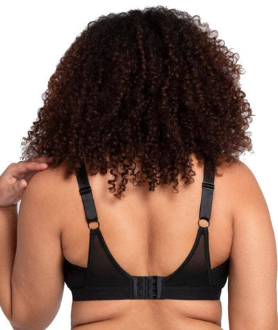 Curvy Kate Get Up and Chill Wirefree Bralette - Black Bras 