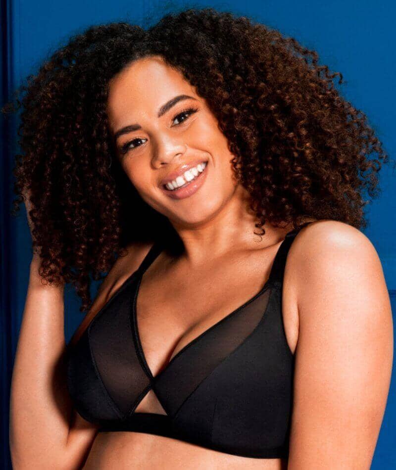 Curvy Kate Get Up And Chill Wire-Free Bralette - Black – Big Girls Don't  Cry (Anymore)