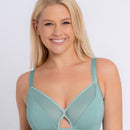 Curvy Kate Get Up and Chill Wire-free Bralette - Sage Green