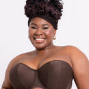 Curvy Kate Luxe Strapless Bra - Cocoa