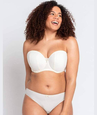 Curvy Kate Luxe Strapless Bra - Ivory Bras 