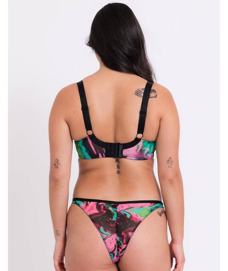 Curvy Kate Reality Check Tanga - Print Mix Multicolour Knickers 