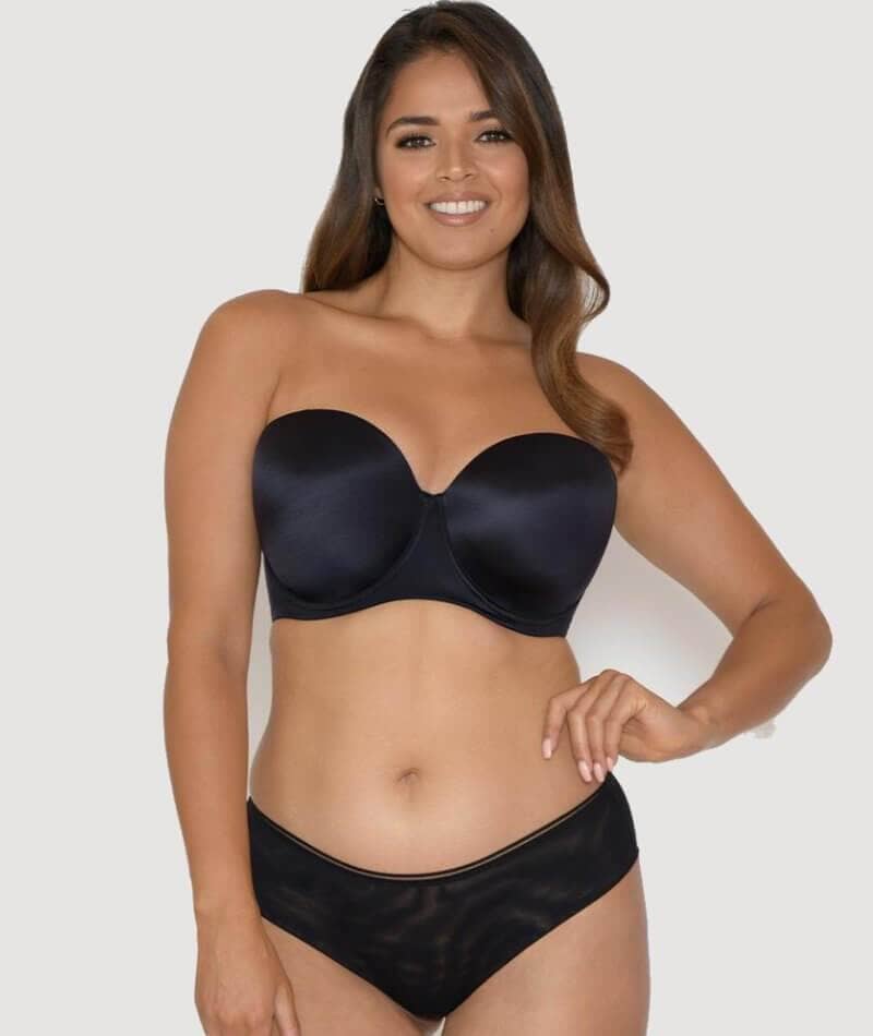 Curvy Kate Smoothie Strapless Moulded Bra - Black – Big Girls Don't Cry  (Anymore)
