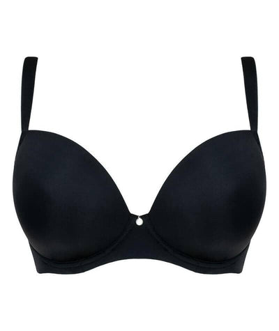 Curvy Kate Smoothie T-Shirt Plunge Bra - Black Bras 