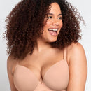 Curvy Kate Smoothie T-Shirt Plunge Bra - Latte