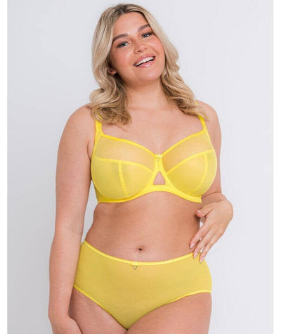 Curvy Kate Victory Short - Citron Yellow Knickers 