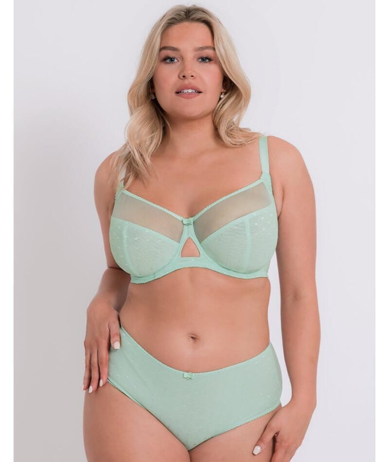 Curvy Kate Victory Polka Short - Mint Knickers 