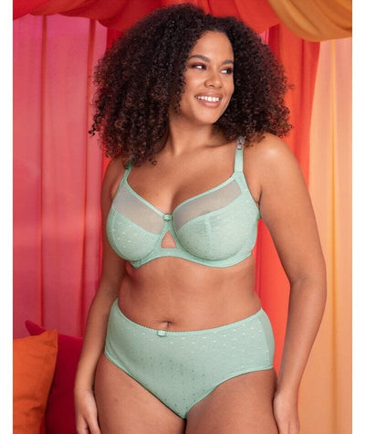 Curvy Kate Victory Polka Short - Mint Knickers 