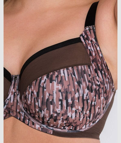 Curvy Kate Wonderfully Full Cup Bra - Black Floral