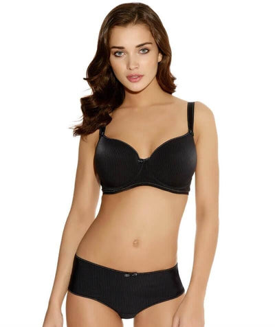 Freya Idol Underwire Moulded Balcony Bra - Black Bras 